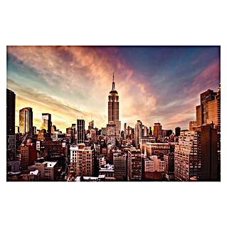 Papermoon Premium collection Fototapete Midtown Sunset (B x H: 250 x 186 cm, Vlies)