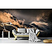 Papermoon Premium collection Fototapete Neblige Bergschichten (B x H: 250 x 186 cm, Vlies) | BAUHAUS