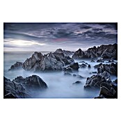 Papermoon Premium collection Fototapete Neblige Bergspitzen (B x H: 250 x 186 cm, Vlies) | BAUHAUS