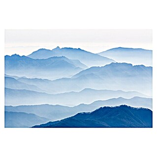 Papermoon Premium collection Fototapete Blaue Berge (B x H: 200 x 149 cm, Vlies)