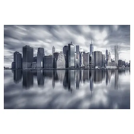 Papermoon Premium collection Fototapete Manhattanreflexion
