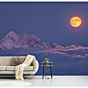 Papermoon Premium collection Fototapete Mond über den Wolken (B x H: 350 x 260 cm, Vlies) | BAUHAUS