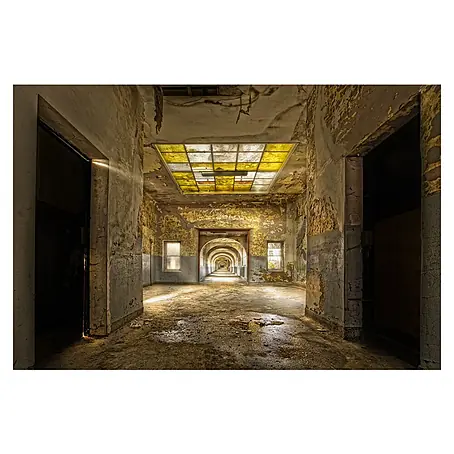 Papermoon Premium collection Fototapete Labyrinth-Schule