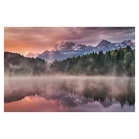 Papermoon Premium collection Fototapete Sonnenaufgang am See