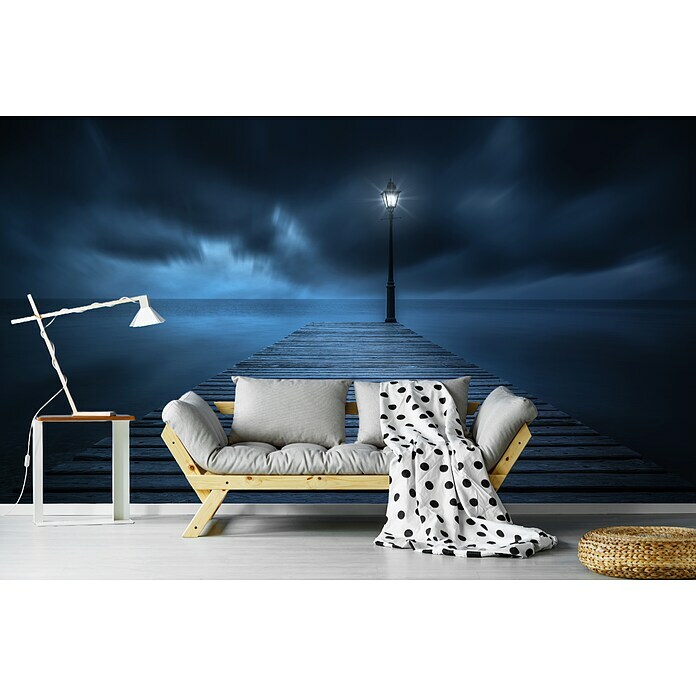 Papermoon Premium collection Fototapete Erste Lichter (B x H: 300 x 223 cm, Vlies) | BAUHAUS