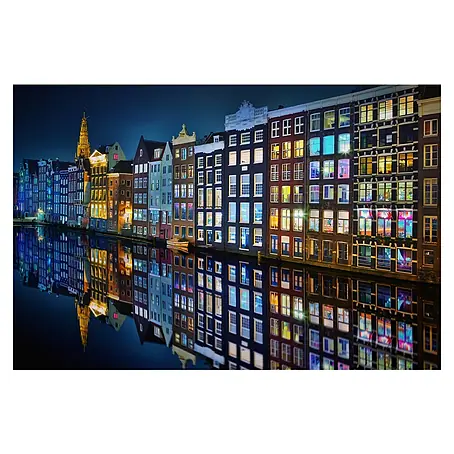 Papermoon Premium collection Fototapete Amsterdam Spiegel