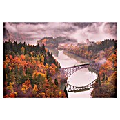 Papermoon Premium collection Fototapete Herbst Tadami Line (B x H: 250 x 186 cm, Vlies) | BAUHAUS