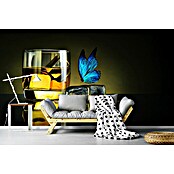 Papermoon Premium collection Fototapete Schmetterling und Whisky on Ice (B x H: 350 x 260 cm, Vlies) | BAUHAUS