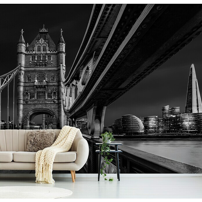 Papermoon Premium collection Fototapete London-Skyline (B x H: 500 x 280 cm, Vlies) | BAUHAUS