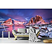 Papermoon Premium collection Fototapete Norwegen Fjord (B x H: 250 x 186 cm, Vlies) | BAUHAUS