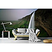 Papermoon Premium collection Fototapete Wasserfall Landschaft (B x H: 300 x 223 cm, Vlies) | BAUHAUS