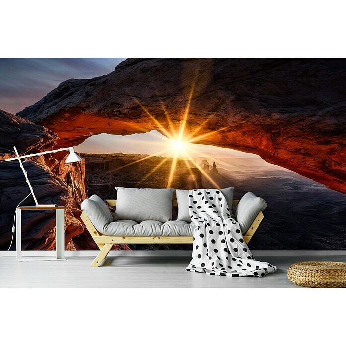 Papermoon Premium collection Fototapete Mesa Arch  (B x H: 300 x 223 cm, Vlies) | BAUHAUS