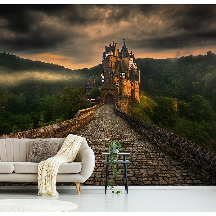 Papermoon Premium collection Fototapete Eltz I Burg 1 (B x H: 200 x 149 cm, Vlies) | BAUHAUS