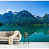 Papermoon Premium collection Fototapete Der Gletschersee (B x H: 500 x 280 cm, Vlies) | BAUHAUS