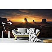 Papermoon Premium collection Fototapete Denkmal Sonnenaufgang (B x H: 500 x 280 cm, Vlies) | BAUHAUS