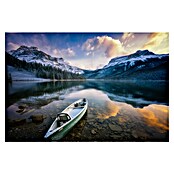 Papermoon Premium collection Fototapete Erster Frost am See (B x H: 250 x 186 cm, Vlies) | BAUHAUS