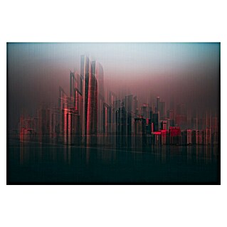 Papermoon Premium collection Fototapete Abu Dhabi Skyline (B x H: 400 x 260 cm, Vlies)