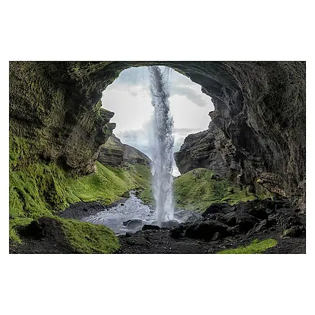 Papermoon Premium collection Fototapete Versteinerter Wasserfall