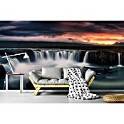 Papermoon Premium collection Fototapete Feuer und Wasser (B x H: 350 x 260 cm, Vlies) | BAUHAUS