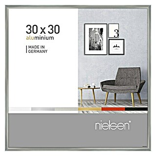 Nielsen Alurahmen Pixel (30 x 30 cm, Silber)