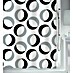 Spirella Cortina de baño textil Rings 