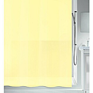 Spirella Cortina de baño Peva Bio (180 x 200 cm, Amarillo)