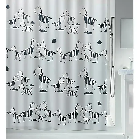 Spirella  Cortina de baño Zebi
