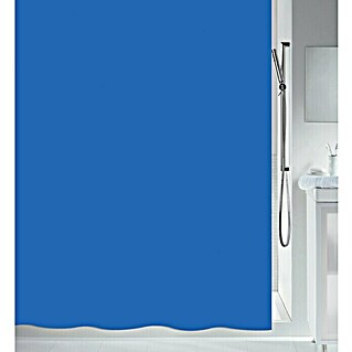 Spirella Cortina de baño Peva Bio (180 x 200 cm, Azul eléctrico)