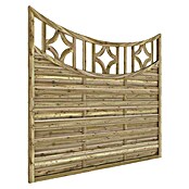 T & J Sichtschutzelement Olymp (B x H: 180 x 160 cm, Braun) | BAUHAUS