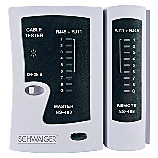 Schwaiger Tester za kabele (Namijenjeno za: mrežni ili ISDN kabel)