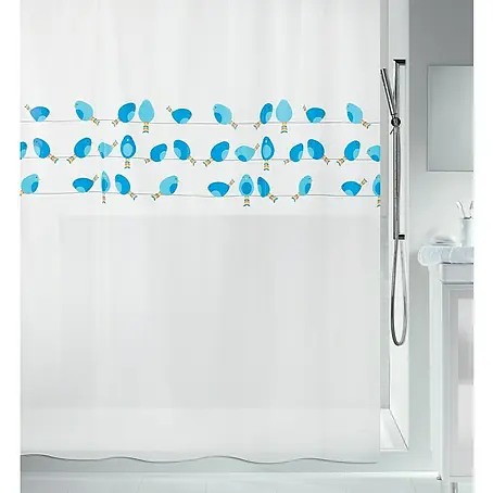 Spirella  Cortina de baño Birdy