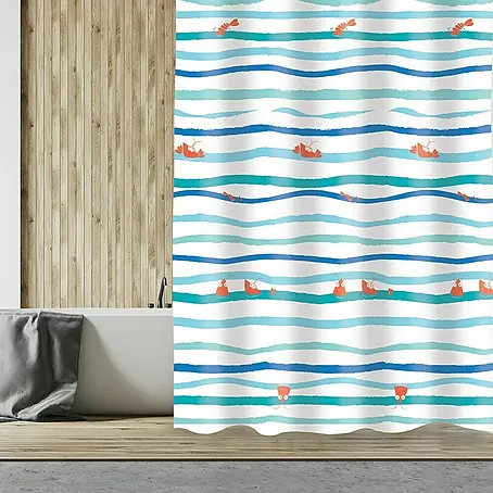 Venus  Cortina de baño Deep Ocean