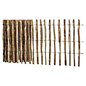 T & J Staketen Rollzaun Rollo 4 cm (B x H: 1.000 x 90 cm, Holz) | BAUHAUS