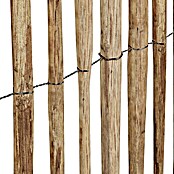 T & J Staketen Rollzaun Rollo 4 cm (B x H: 1.000 x 120 cm, Holz) | BAUHAUS