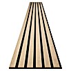b!design Wandpaneel Wall Smart Plus (Eiche Hellbraun, 2 500 x 300 mm) | BAUHAUS