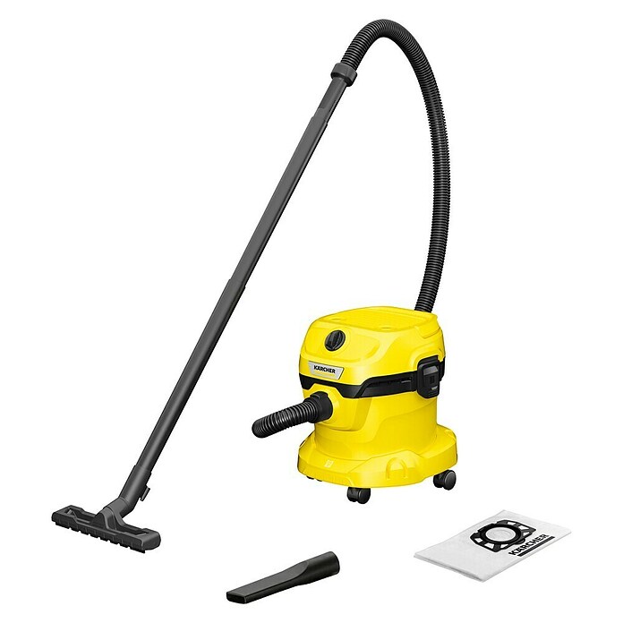 Kärcher Elektrische alleszuiger WD 2 PLUS V-12/4/18 (1.000 W, Inhoud reservoir: 12 l) | BAUHAUS