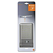 Osram Solarna zunanja stenska svetilka Basic  (3 W, Do x Š x V: 19,2 x 11 x 3 cm, Srebrna, IP44, 320 lm) | Solarne svetilke | Zunanja svetila | Elektro in svetila | Izdelki | BAUHAUS