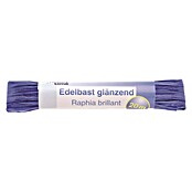 Glorex Hobby Time Edelbast (Glänzend, Blau, 20 m, Viskose)