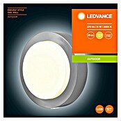 Ledvance LED-Außenwandleuchte Endura Disc Wall (8 W, 20 x 20 x 6 cm, Silber, IP44) | BAUHAUS