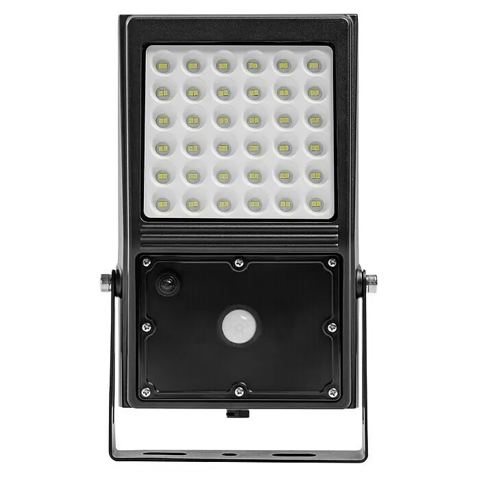 Ledvance LED-Solar-Außenwandleuchte Endura FloodSolarzelle, Kaltweiß, Schwarz