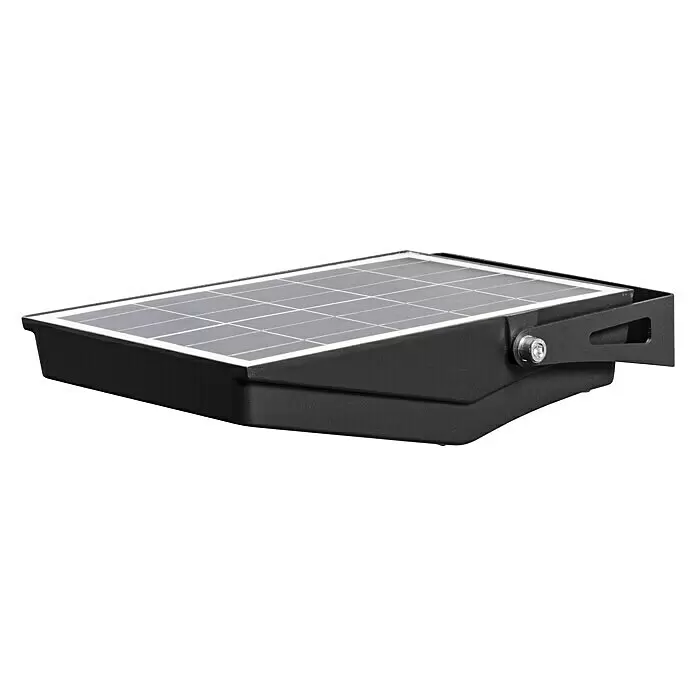 Ledvance LED-Solar-Außenwandleuchte Endura FloodSolarzelle, Kaltweiß, Schwarz