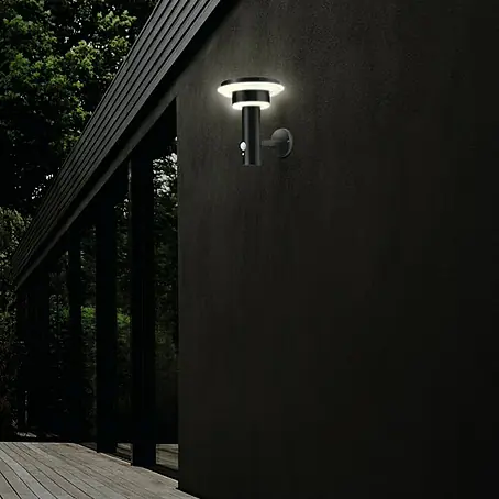 Ledvance Endura Sol Cirkle LED-Sensor-Außenwandleuchte