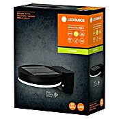 Ledvance Endura Sol Cirkle LED-Sensor-Außenwandleuchte (6 W, L x B x H: 20 x 16 x 7 cm, Schwarz, Warmweiß) | BAUHAUS