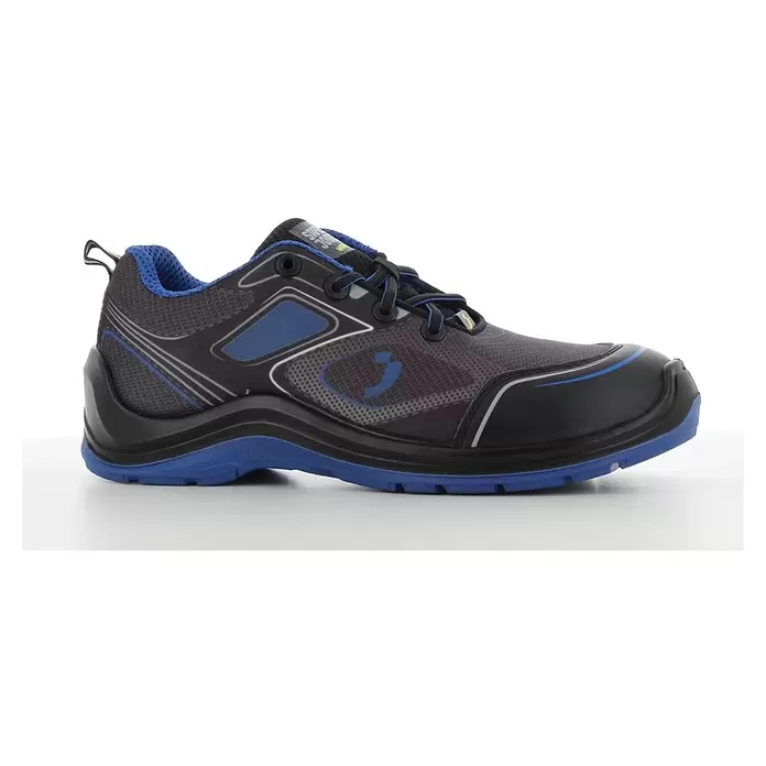 Safety Jogger Sicherheitshalbschuh Flow - 41, Schutzklasse nach EN ISO 20345: S1P, Blau, Schwarz