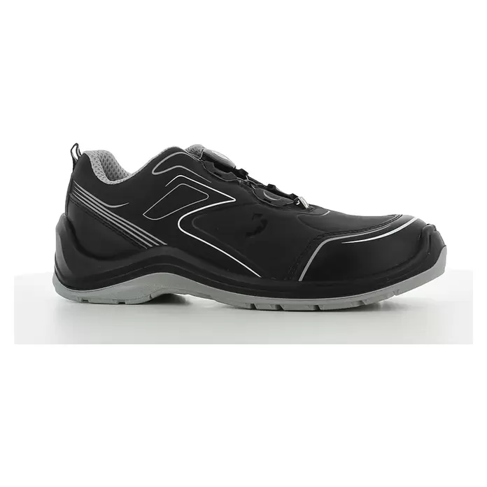 Safety Jogger Sicherheitshalbschuh Flow TSL - 45, Schutzklasse nach EN ISO 20345: S3, Schwarz