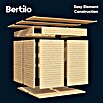 Bertilo Gerätehaus Pentus 3 (Außenmaß inkl. Dachüberstand (B x T): 359 x 265 cm, Holz, Hellgrau) | BAUHAUS