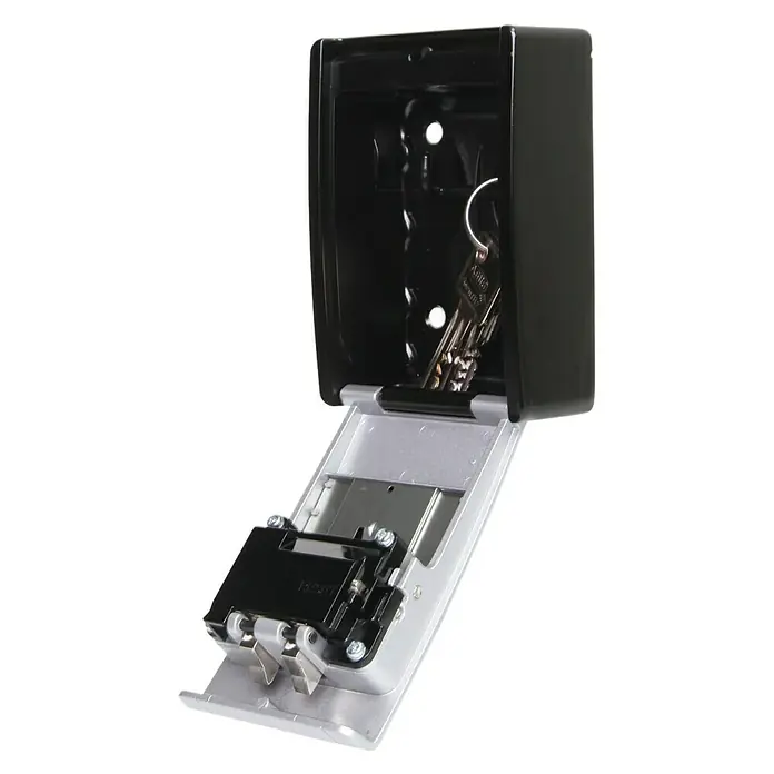 Abus Schlüsselbox Key Garage 787 LED Big - Geeignet für: 50 Schlüssel, L x B x H: 62 x 83,5 x 120 mm, Mit LED-Beleuchtung - Schlüsselkasten mit Schlüssel für sichere Aufbewahrung.