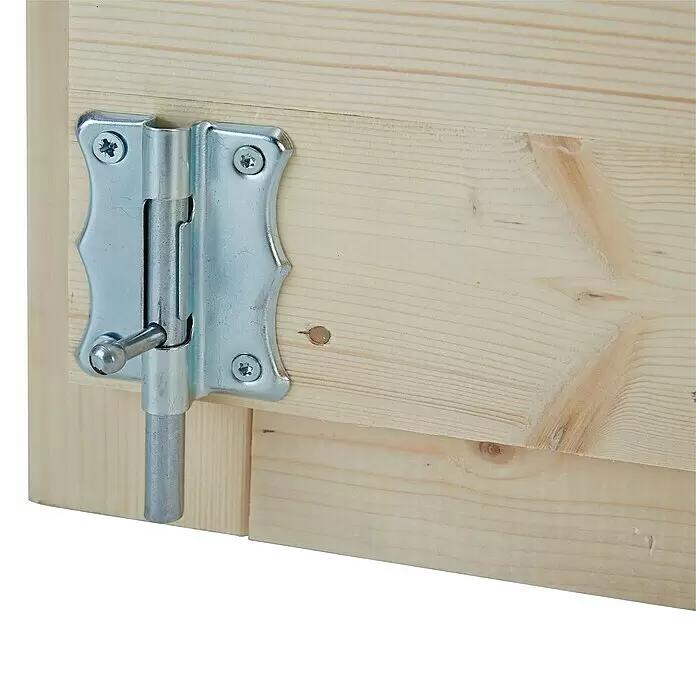 Bertilo Gartenhaus Osterbek - Außenmaß inkl. Dachüberstand (B x T): 191 x 259 cm, Holz - Detailaufnahme