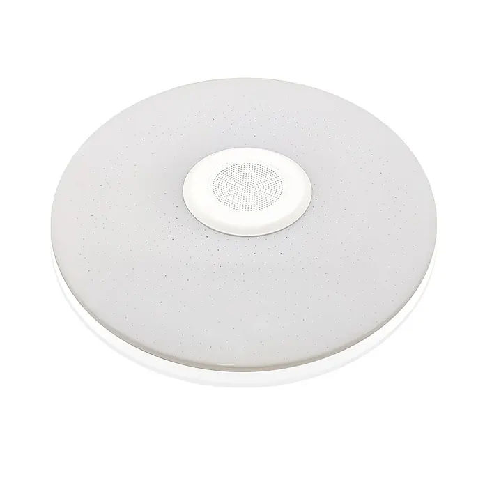 Tween Light Plafón LED redondo Apolo con altavoz - 36 W, Ø x Al: 46 x 5,3 cm, Blanco, RGBW, Altavoz - Lámpara de techo redonda con altavoz integrado para iluminación moderna y disfrute musical.