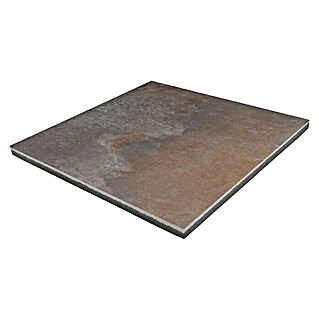 EHL Terrassenplatte Talea Ferrum (60 x 60 x 3,2 cm, Rostfarben, Beton)